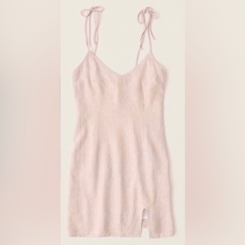 Abercrombie & Fitch Linen Blend Mini Dress